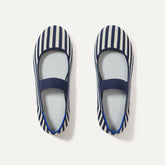 The Kids Mary Jane in Sailor Stripe shown from the top.