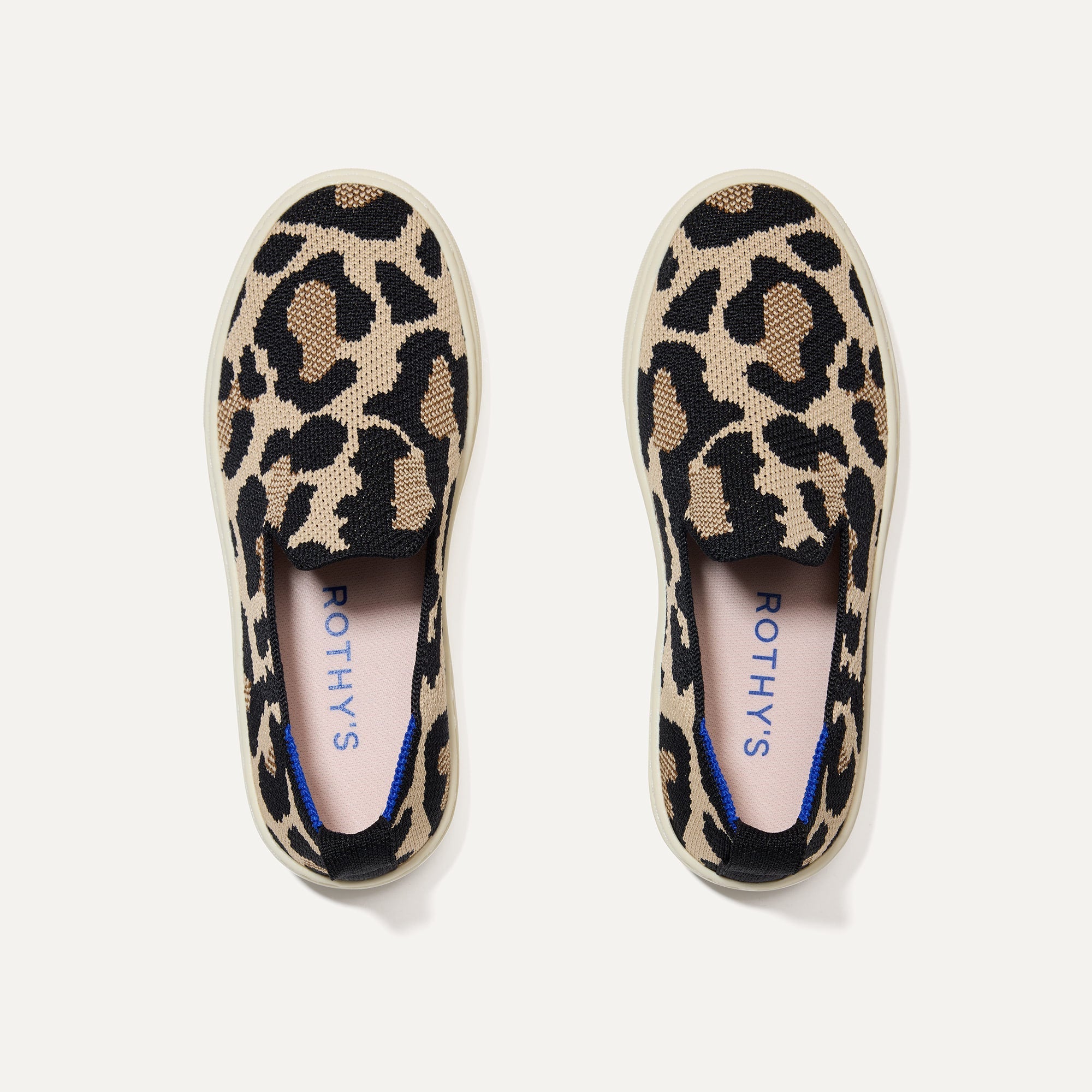The Kids Sneaker in Desert Cat shown from the top.