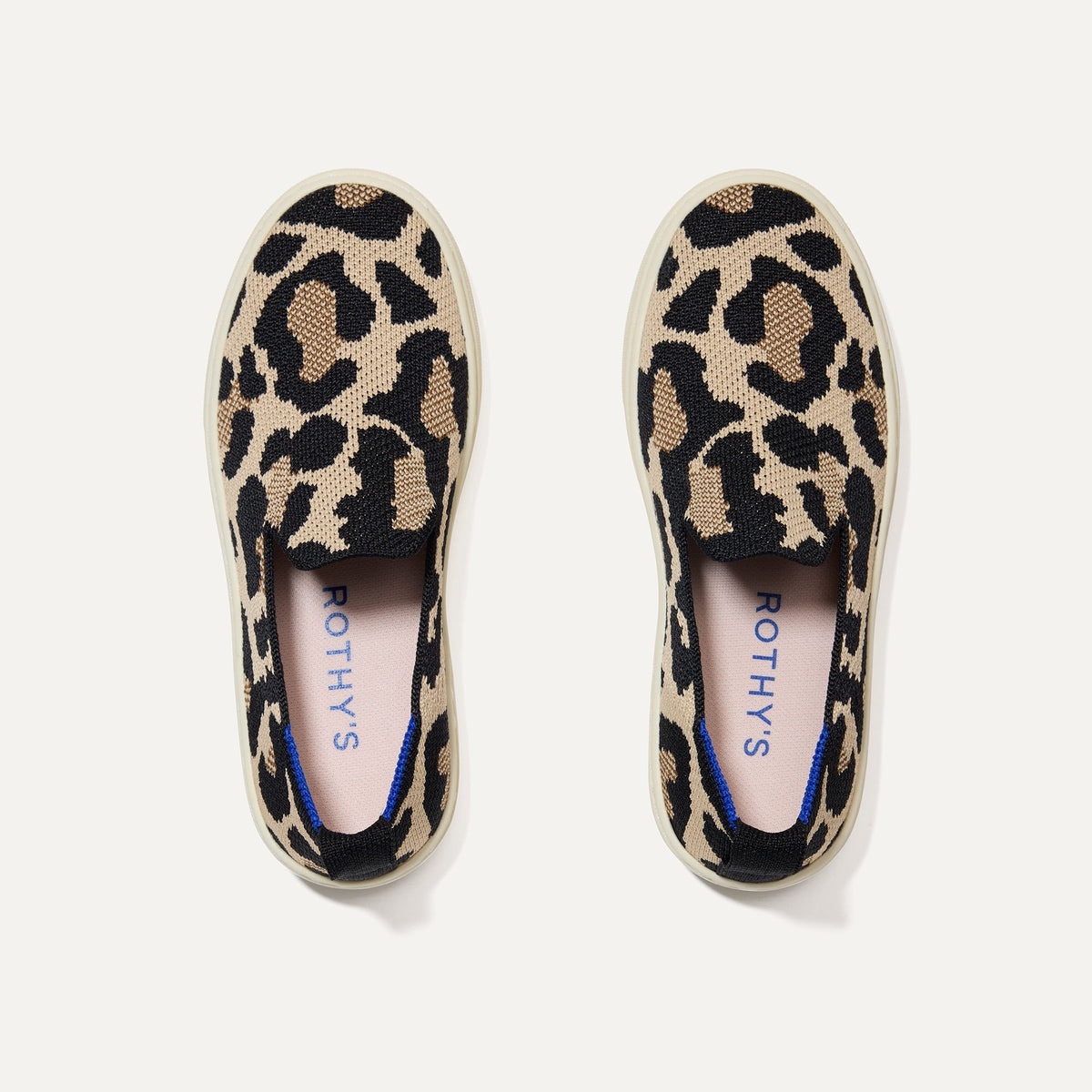 The Kids Sneaker in Desert Cat shown from the top.