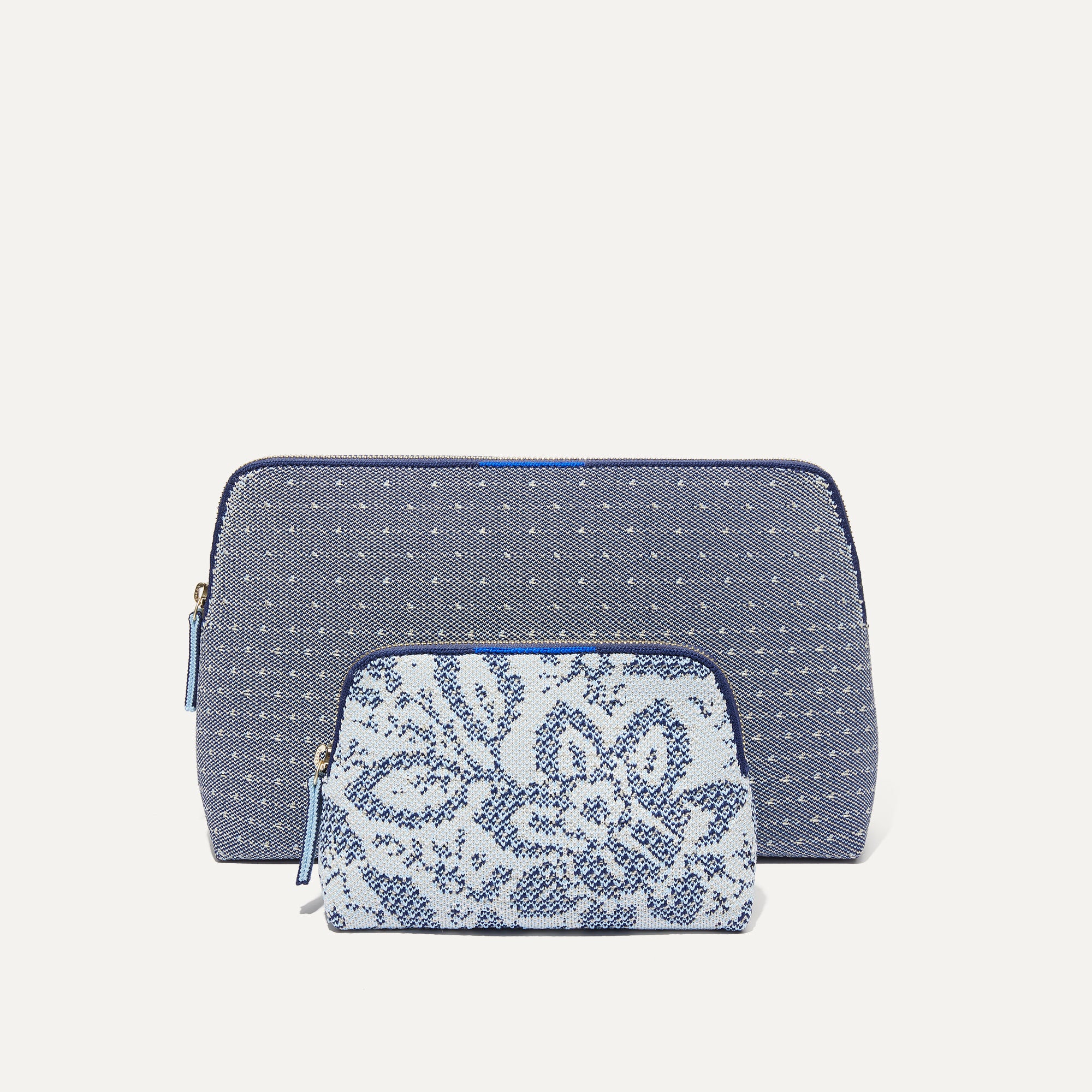 PLP |The Vanity Set in Rain Drop & Jardin Blue.