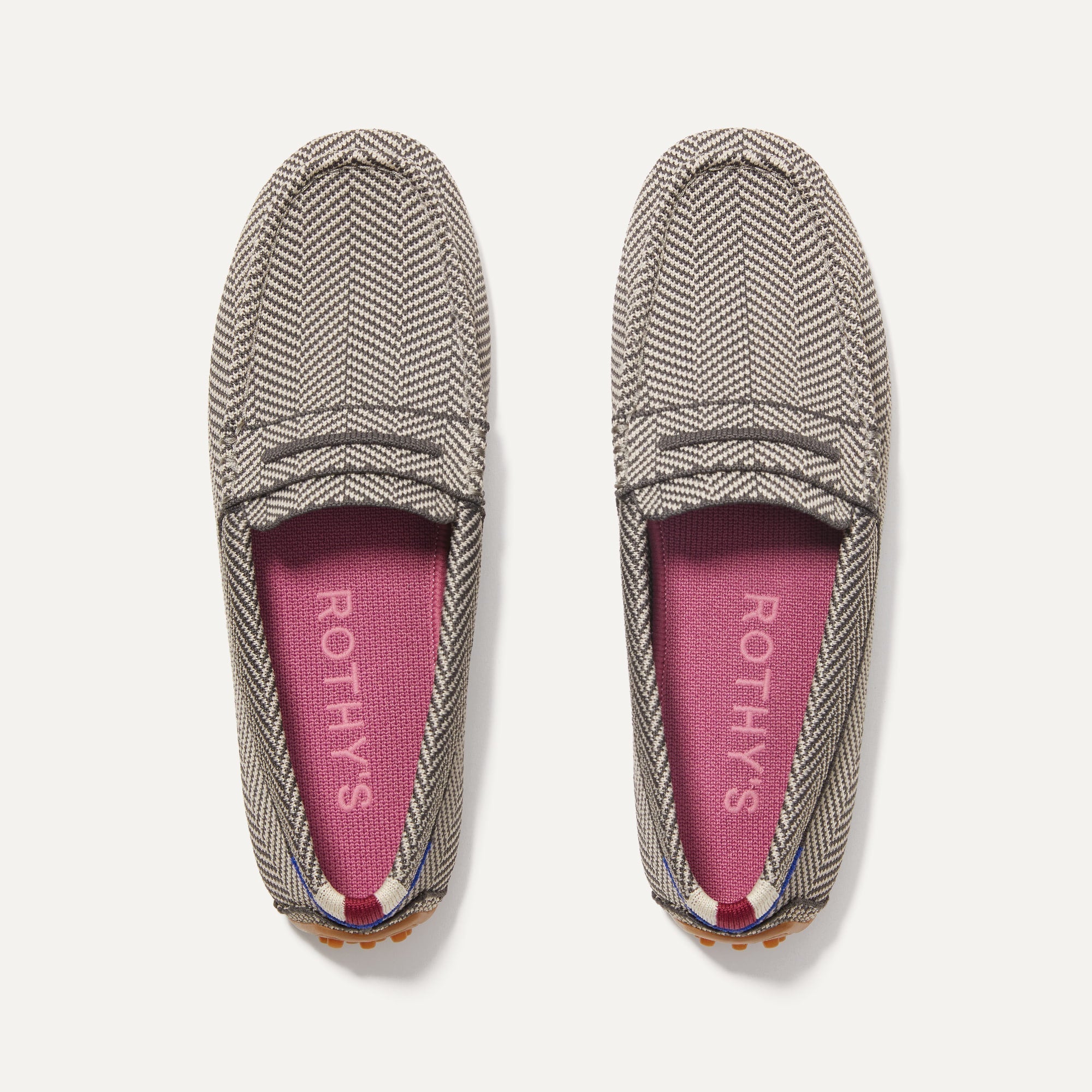 The Driver in Iron Herringbone shown from the top.