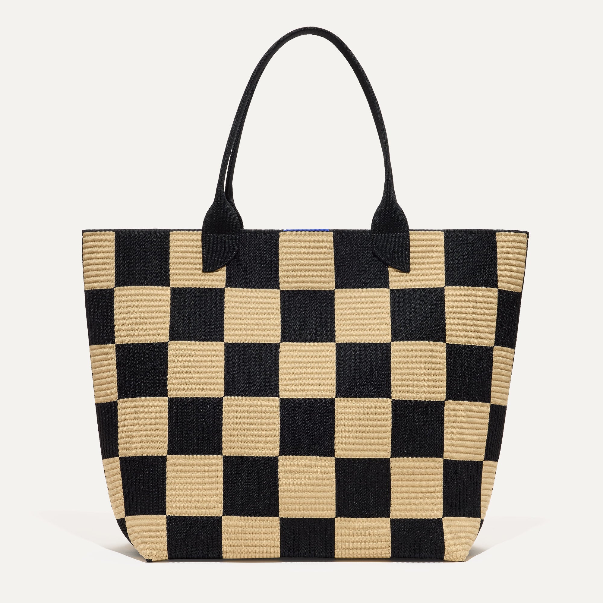 PLP |The Lightweight Tote in Checker Classic shown from the front. 