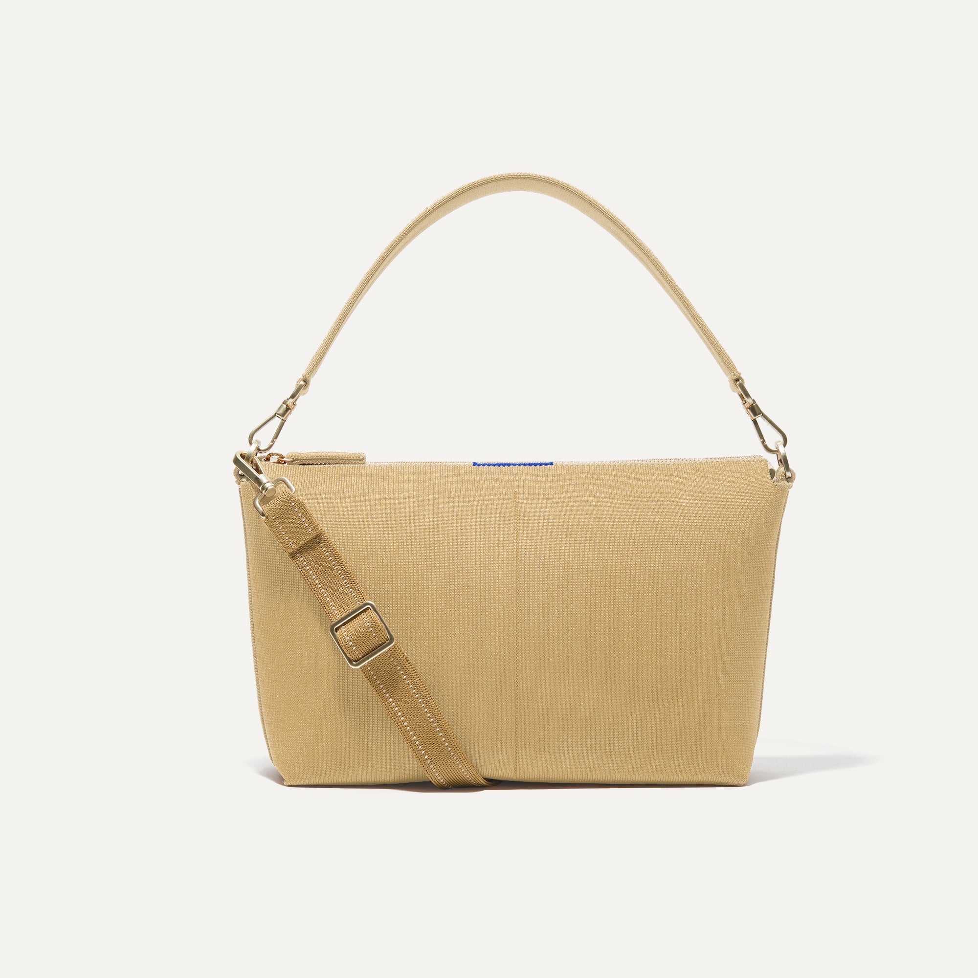PLP |The Daily Crossbody Bag in Golden Wheat shown from the front.