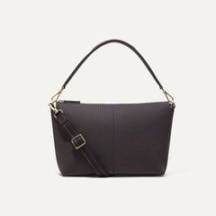 PLP |The Daily Crossbody Bag in Ink and Ivory shown from the front.