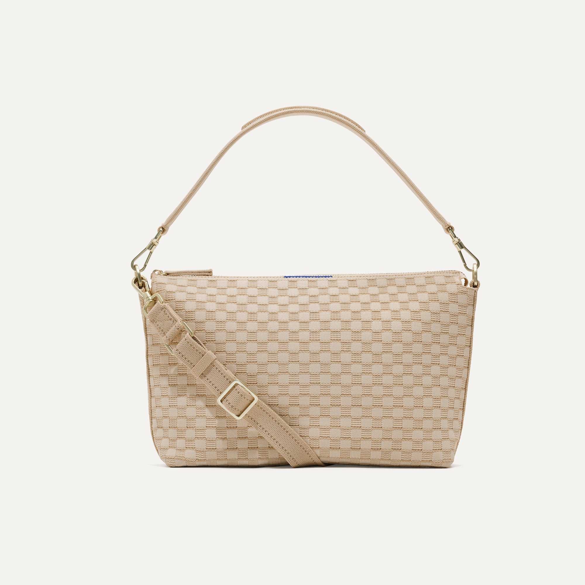 PLP |The Daily Crossbody Bag in Knot Brown shown from the front.
