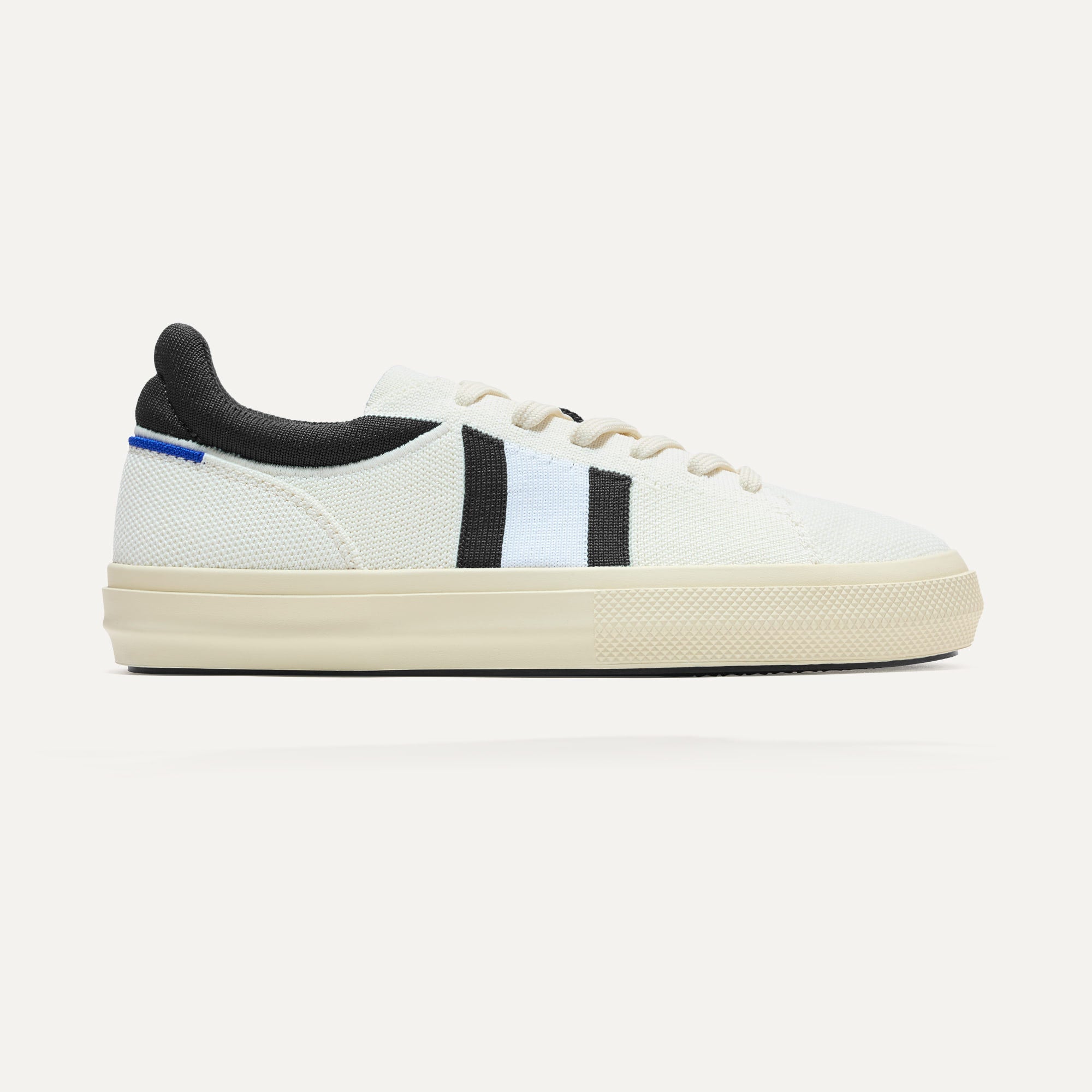 The RS02 Sneaker in Jet shown from the side.