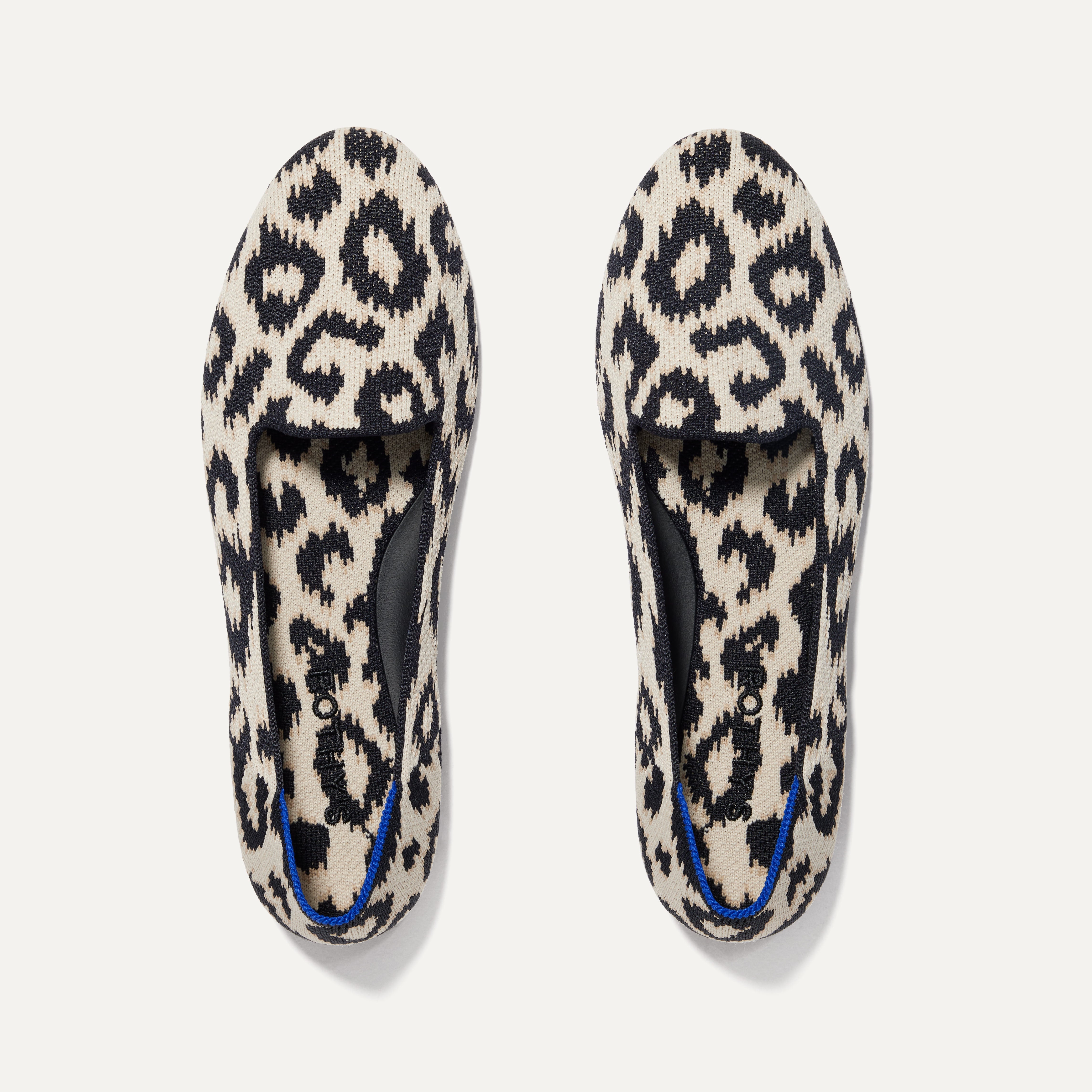 The Lounge Loafer in Sandy Cat shown from the top.