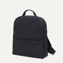 PLP |The Backpack in Black Sand shown from the front.