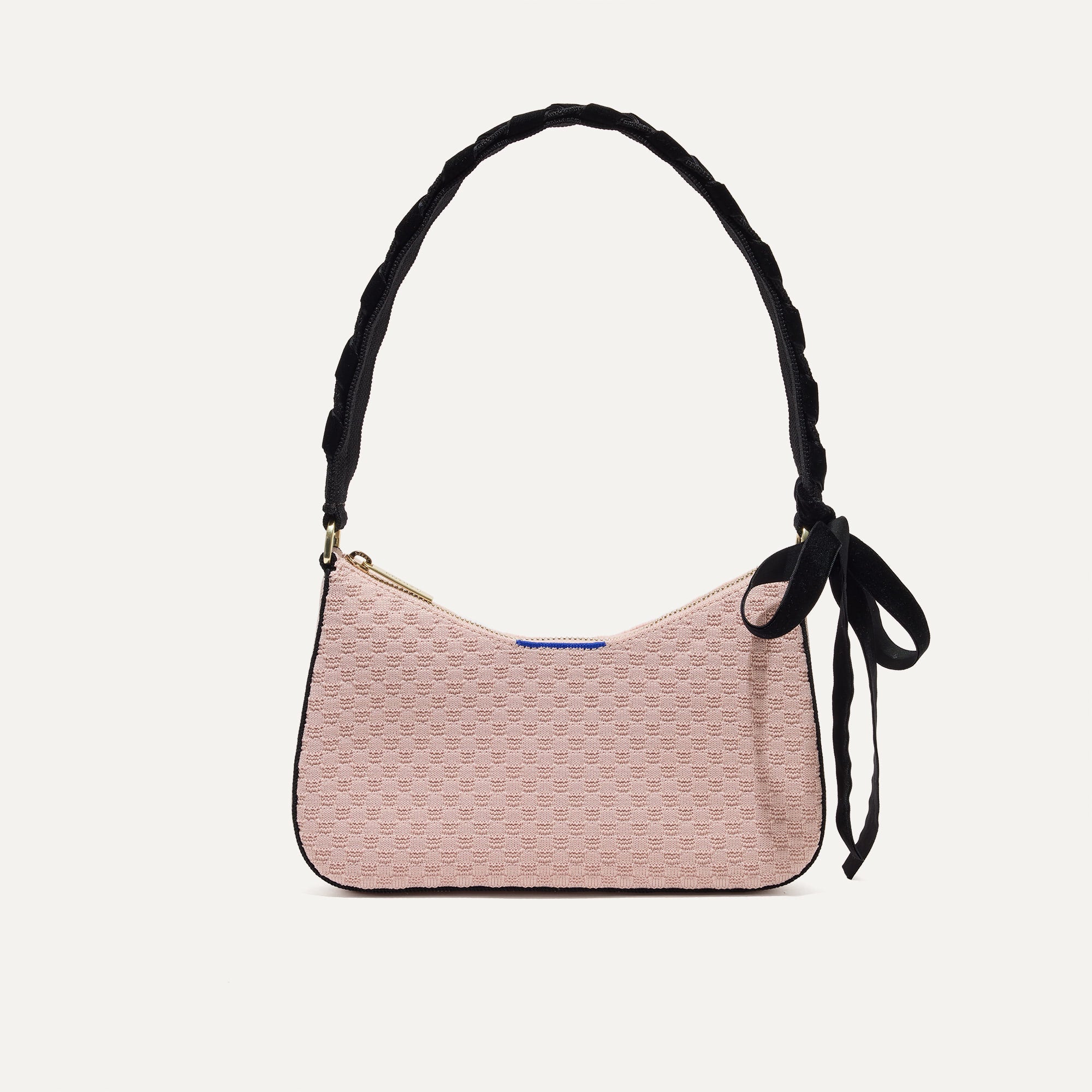 PLP |The Mini Shoulder Bag in Ballerina Bow shown from the front.