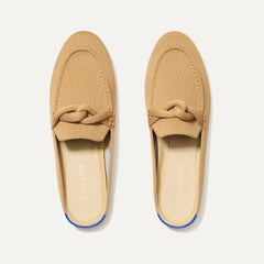 The Loafer Mule in Wren Birdseye shown from the top.
