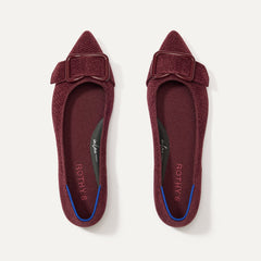 The Emblem Point II in ReVelvet™ Syrah shown from the top.